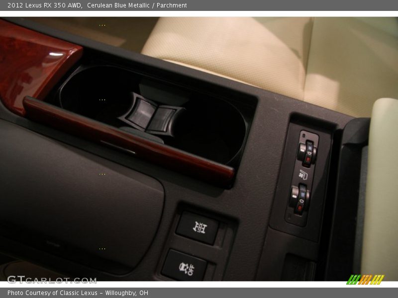 Cerulean Blue Metallic / Parchment 2012 Lexus RX 350 AWD