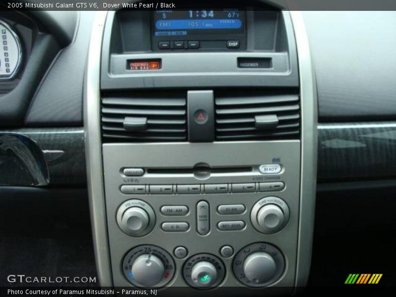 Dover White Pearl / Black 2005 Mitsubishi Galant GTS V6