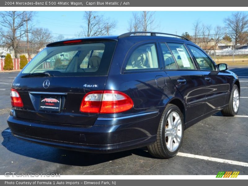 Capri Blue Metallic / Ash 2004 Mercedes-Benz E 500 4Matic Wagon