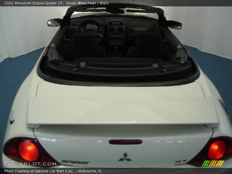 Dover White Pearl / Black 2002 Mitsubishi Eclipse Spyder GT