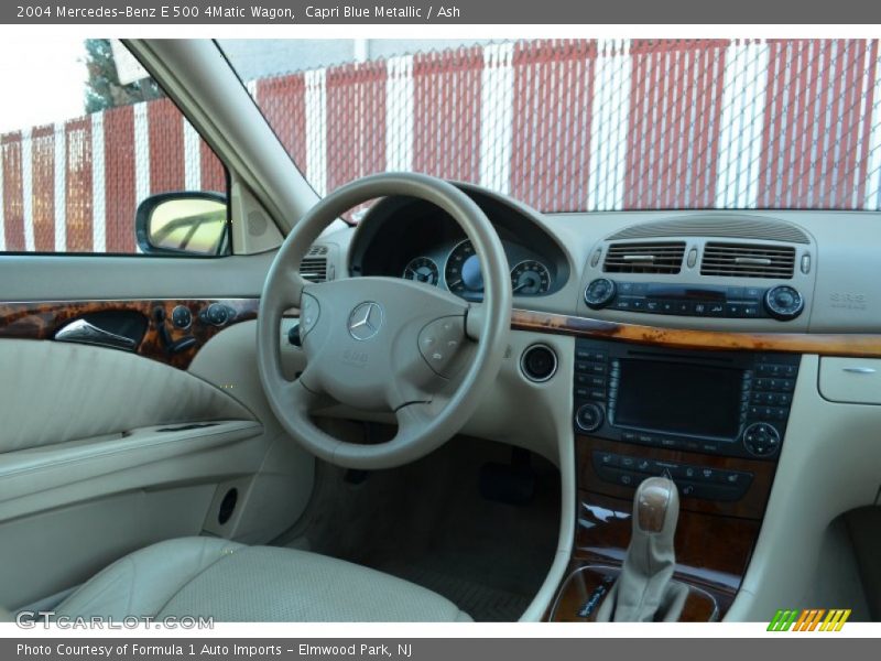 Capri Blue Metallic / Ash 2004 Mercedes-Benz E 500 4Matic Wagon