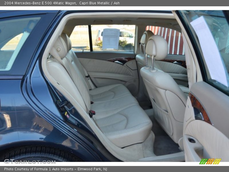 Capri Blue Metallic / Ash 2004 Mercedes-Benz E 500 4Matic Wagon