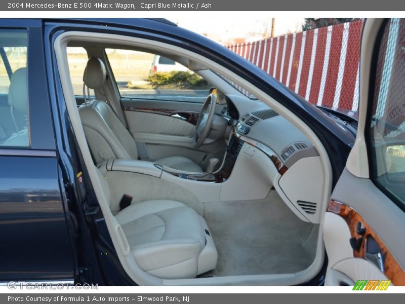 Capri Blue Metallic / Ash 2004 Mercedes-Benz E 500 4Matic Wagon