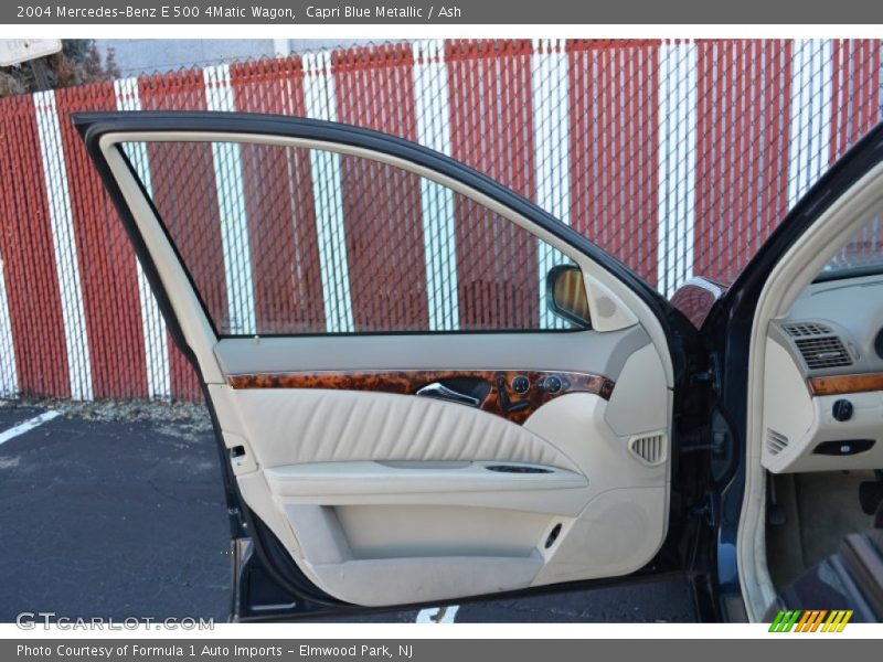 Capri Blue Metallic / Ash 2004 Mercedes-Benz E 500 4Matic Wagon