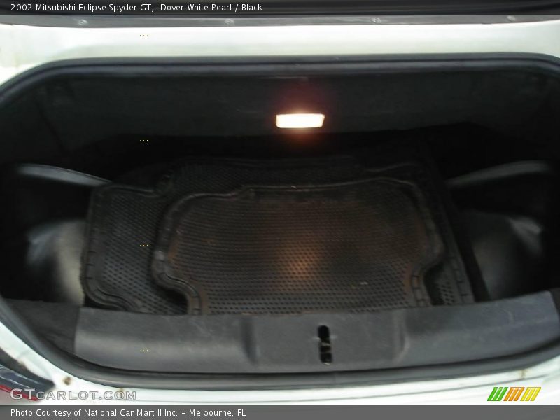 Dover White Pearl / Black 2002 Mitsubishi Eclipse Spyder GT
