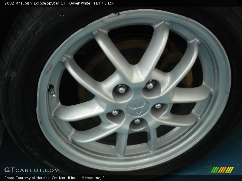 Dover White Pearl / Black 2002 Mitsubishi Eclipse Spyder GT