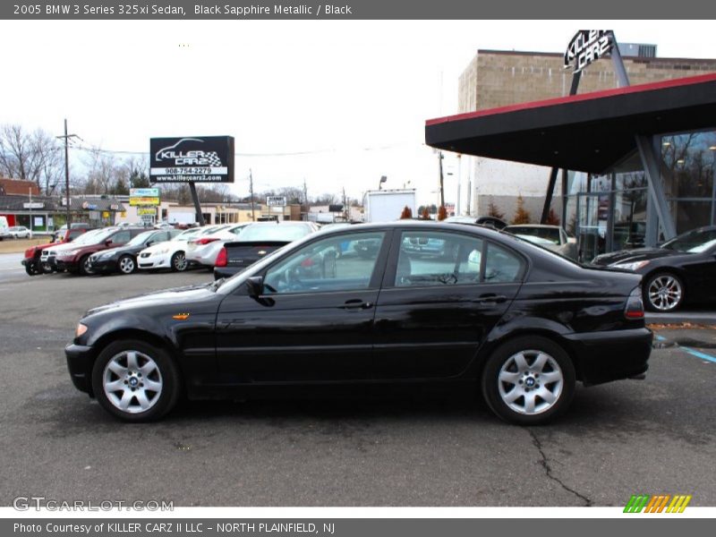 Black Sapphire Metallic / Black 2005 BMW 3 Series 325xi Sedan