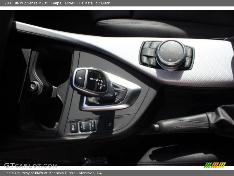 Estoril Blue Metallic / Black 2015 BMW 2 Series M235i Coupe