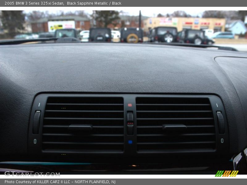 Black Sapphire Metallic / Black 2005 BMW 3 Series 325xi Sedan