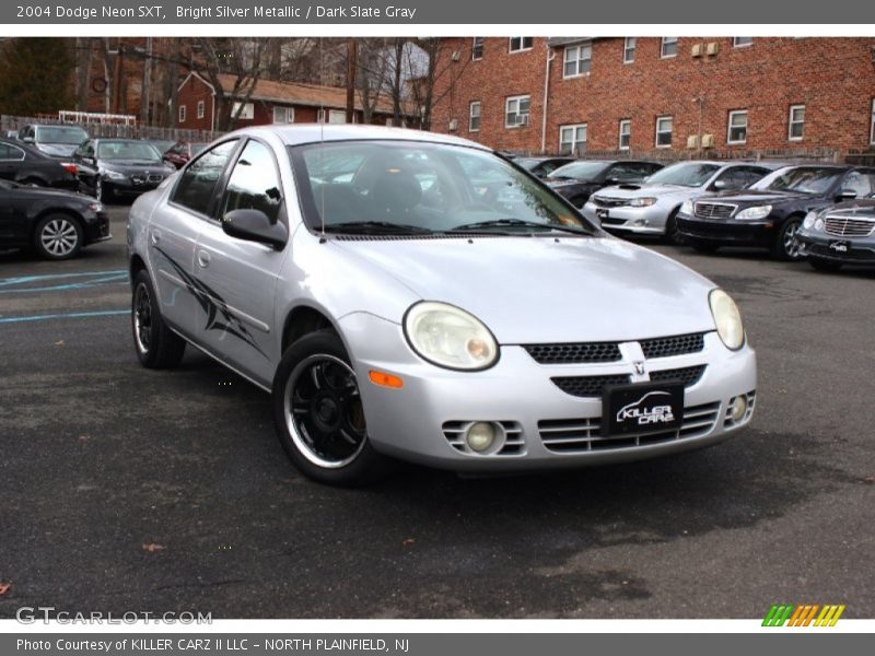 Bright Silver Metallic / Dark Slate Gray 2004 Dodge Neon SXT