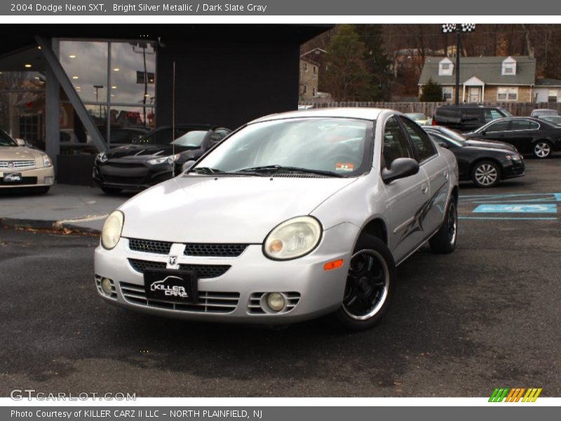 Bright Silver Metallic / Dark Slate Gray 2004 Dodge Neon SXT