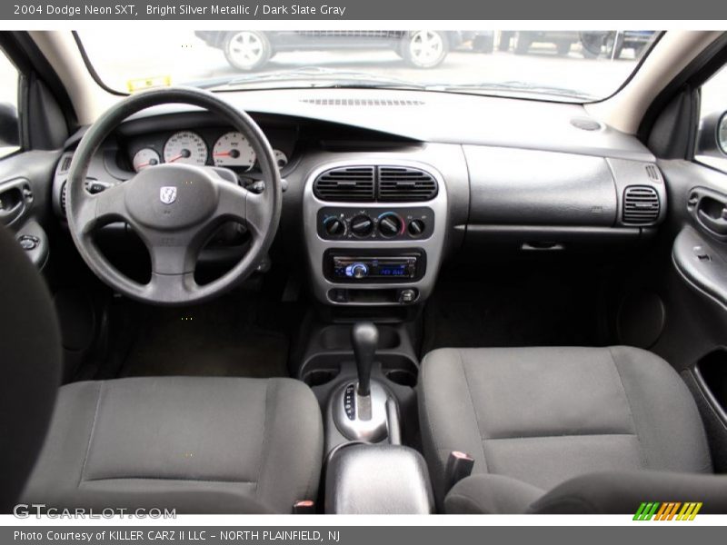 Bright Silver Metallic / Dark Slate Gray 2004 Dodge Neon SXT