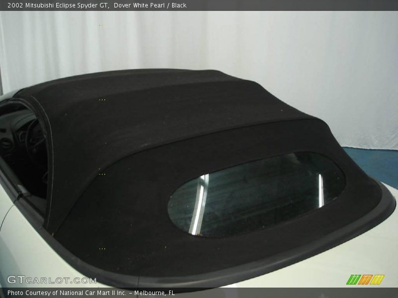 Dover White Pearl / Black 2002 Mitsubishi Eclipse Spyder GT