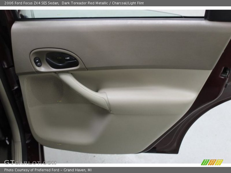 Dark Toreador Red Metallic / Charcoal/Light Flint 2006 Ford Focus ZX4 SES Sedan