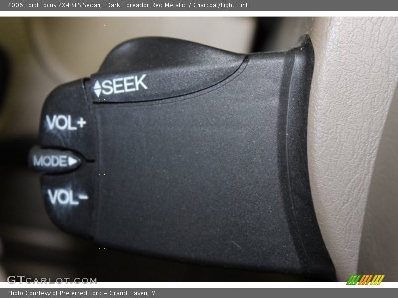 Dark Toreador Red Metallic / Charcoal/Light Flint 2006 Ford Focus ZX4 SES Sedan