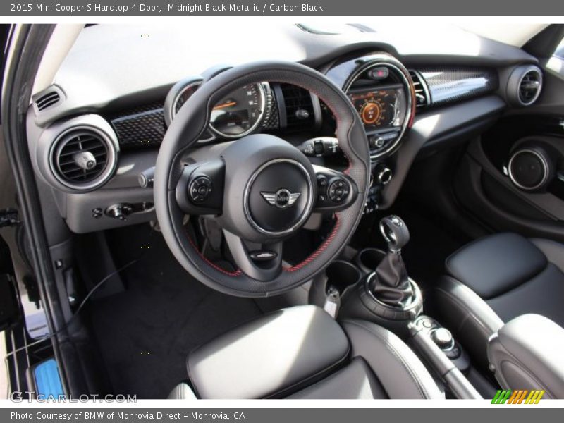 Midnight Black Metallic / Carbon Black 2015 Mini Cooper S Hardtop 4 Door