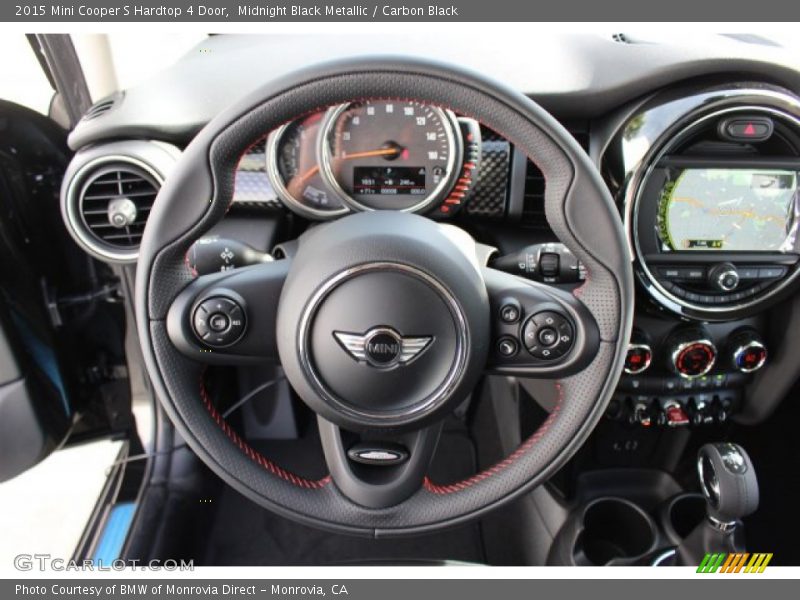 Midnight Black Metallic / Carbon Black 2015 Mini Cooper S Hardtop 4 Door