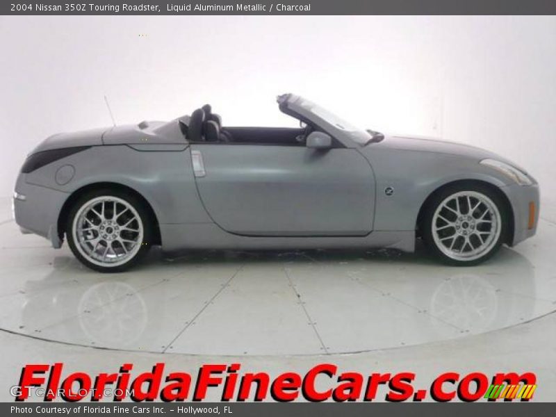 Liquid Aluminum Metallic / Charcoal 2004 Nissan 350Z Touring Roadster