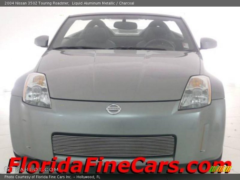 Liquid Aluminum Metallic / Charcoal 2004 Nissan 350Z Touring Roadster