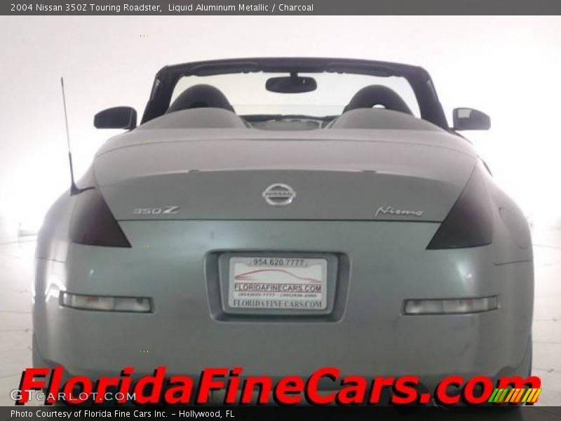 Liquid Aluminum Metallic / Charcoal 2004 Nissan 350Z Touring Roadster