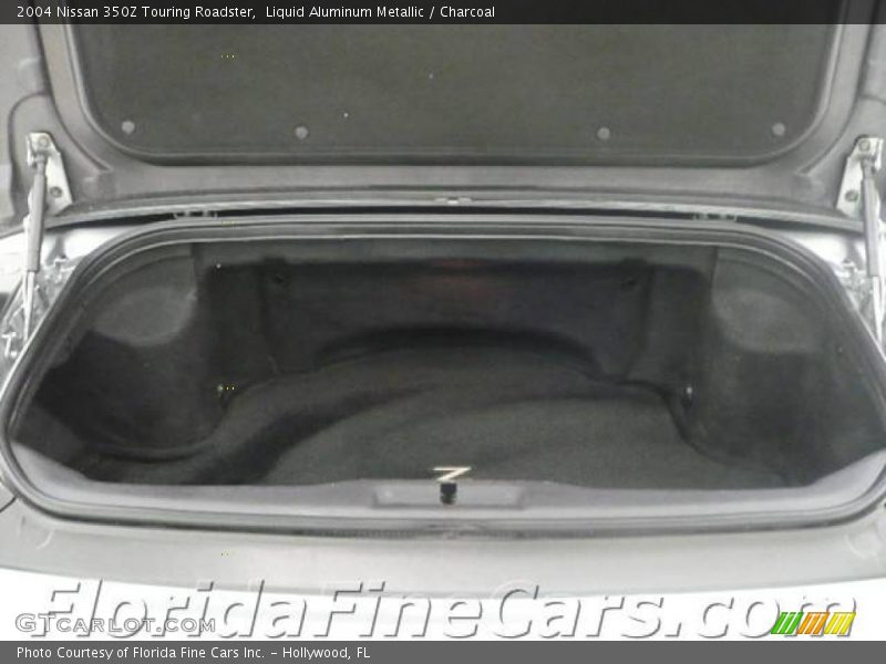Liquid Aluminum Metallic / Charcoal 2004 Nissan 350Z Touring Roadster