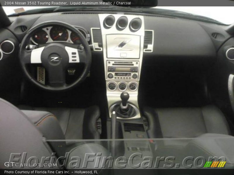 Liquid Aluminum Metallic / Charcoal 2004 Nissan 350Z Touring Roadster