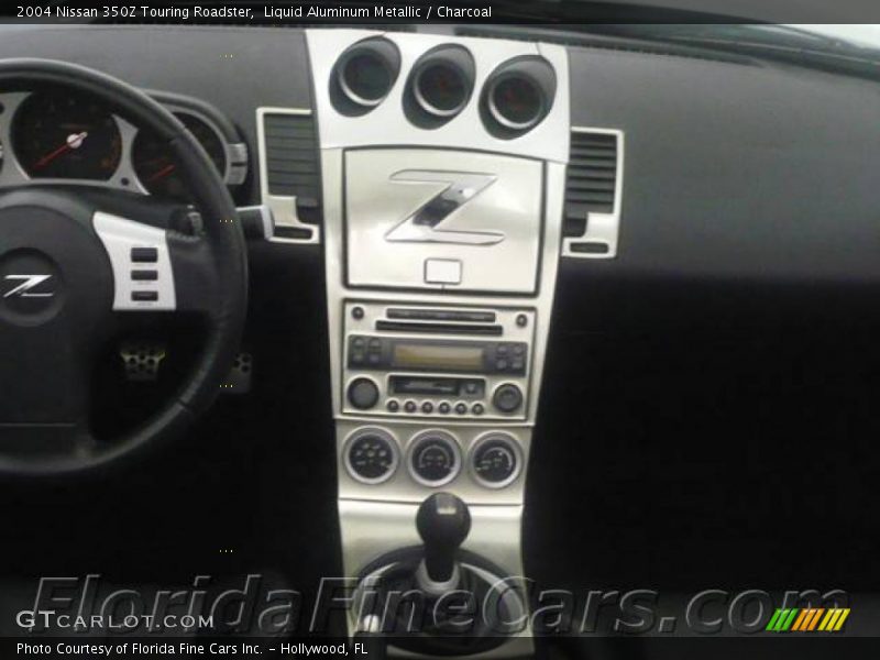 Liquid Aluminum Metallic / Charcoal 2004 Nissan 350Z Touring Roadster