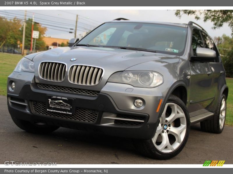 Space Grey Metallic / Black 2007 BMW X5 4.8i