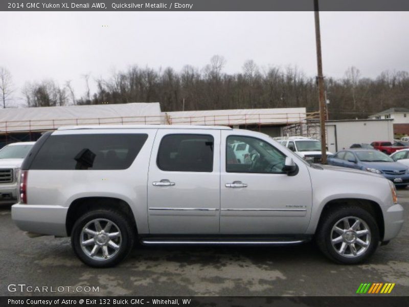 Quicksilver Metallic / Ebony 2014 GMC Yukon XL Denali AWD