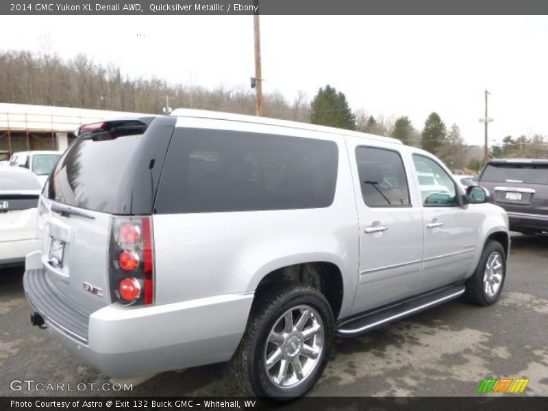 Quicksilver Metallic / Ebony 2014 GMC Yukon XL Denali AWD
