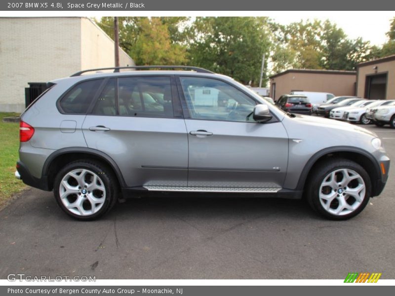 Space Grey Metallic / Black 2007 BMW X5 4.8i