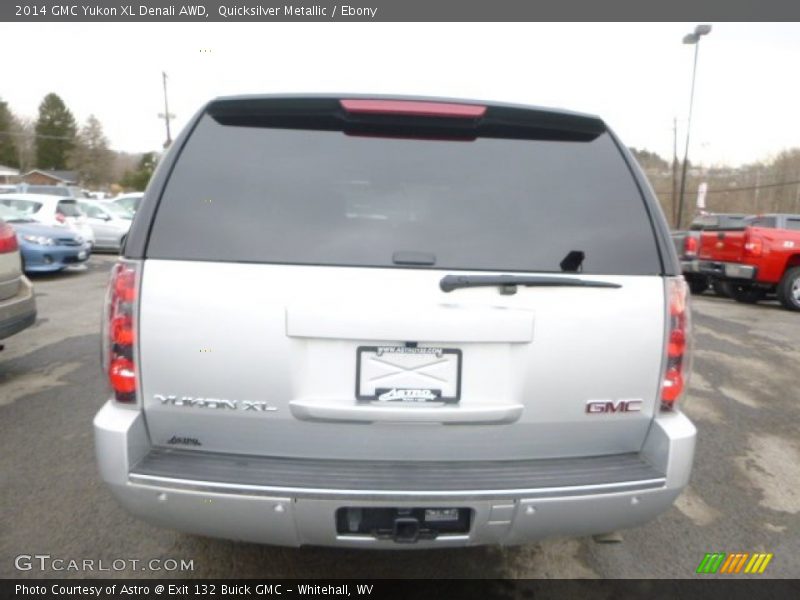 Quicksilver Metallic / Ebony 2014 GMC Yukon XL Denali AWD