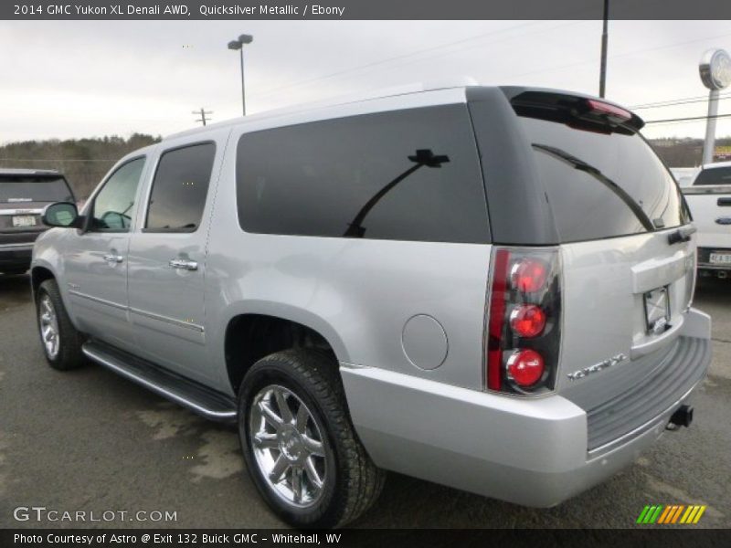 Quicksilver Metallic / Ebony 2014 GMC Yukon XL Denali AWD