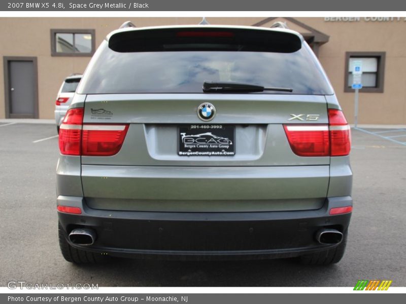 Space Grey Metallic / Black 2007 BMW X5 4.8i