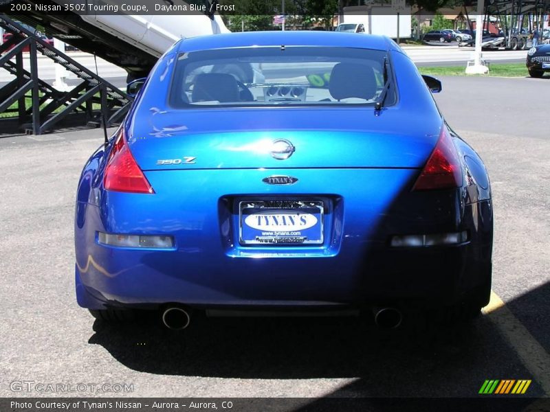 Daytona Blue / Frost 2003 Nissan 350Z Touring Coupe