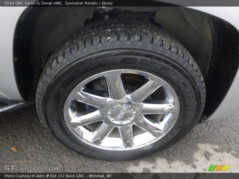 Quicksilver Metallic / Ebony 2014 GMC Yukon XL Denali AWD