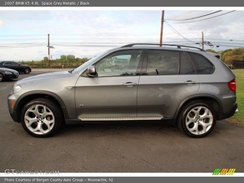 Space Grey Metallic / Black 2007 BMW X5 4.8i
