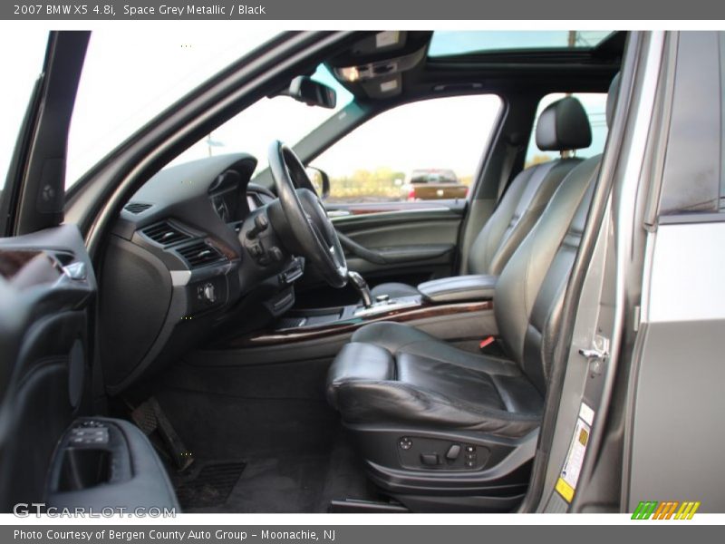 Space Grey Metallic / Black 2007 BMW X5 4.8i