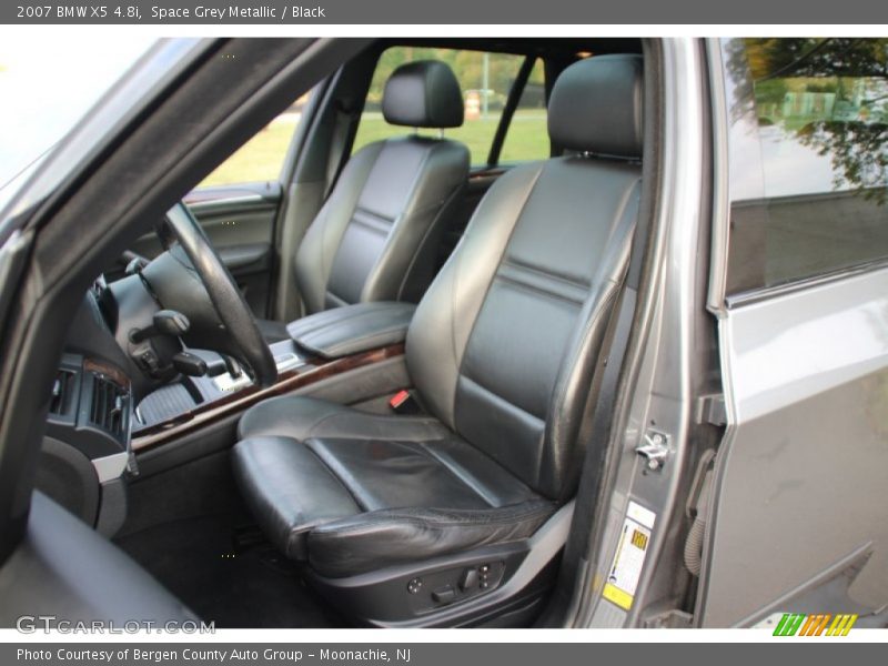 Space Grey Metallic / Black 2007 BMW X5 4.8i