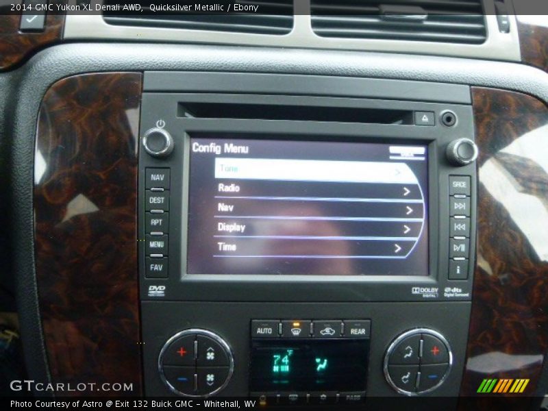 Quicksilver Metallic / Ebony 2014 GMC Yukon XL Denali AWD