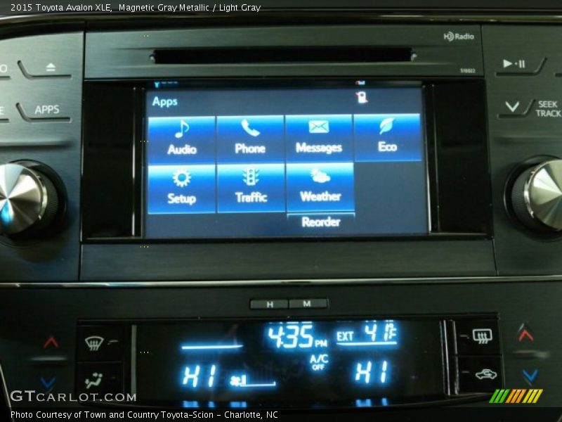 Magnetic Gray Metallic / Light Gray 2015 Toyota Avalon XLE