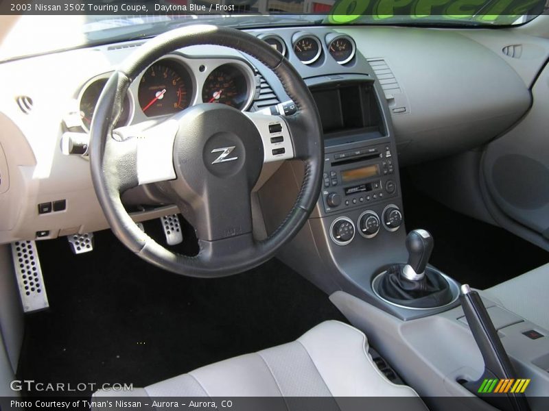 Daytona Blue / Frost 2003 Nissan 350Z Touring Coupe