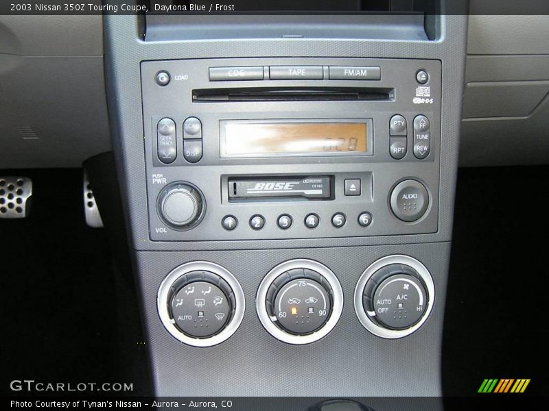 Daytona Blue / Frost 2003 Nissan 350Z Touring Coupe