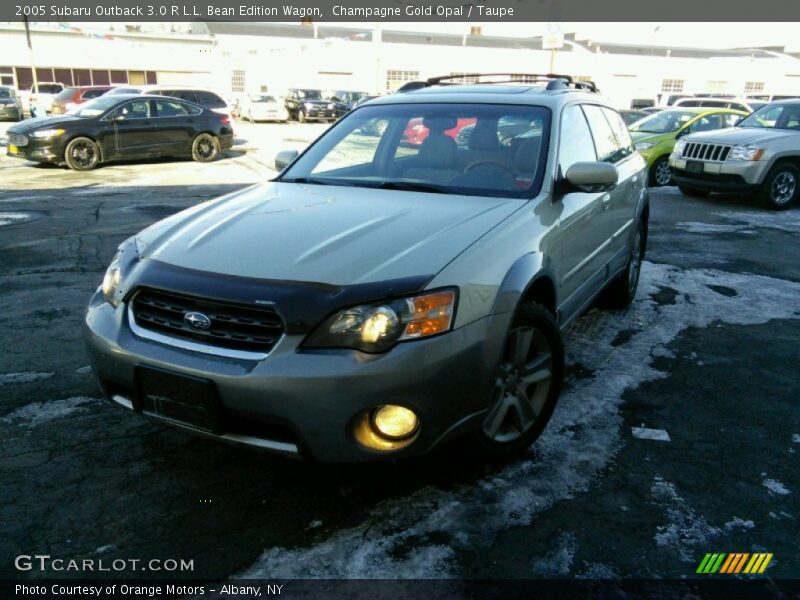 Champagne Gold Opal / Taupe 2005 Subaru Outback 3.0 R L.L. Bean Edition Wagon