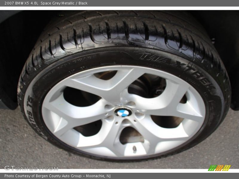 Space Grey Metallic / Black 2007 BMW X5 4.8i