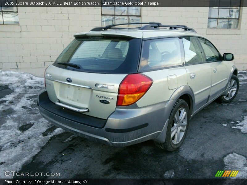 Champagne Gold Opal / Taupe 2005 Subaru Outback 3.0 R L.L. Bean Edition Wagon