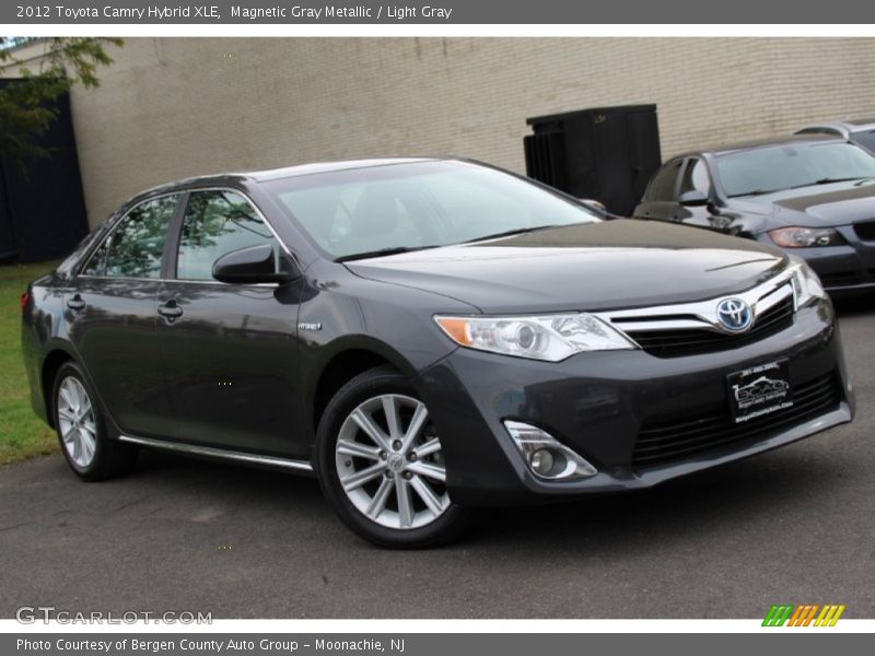 Magnetic Gray Metallic / Light Gray 2012 Toyota Camry Hybrid XLE