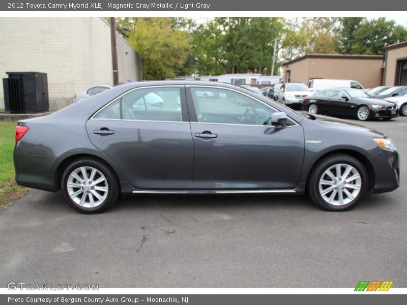 Magnetic Gray Metallic / Light Gray 2012 Toyota Camry Hybrid XLE