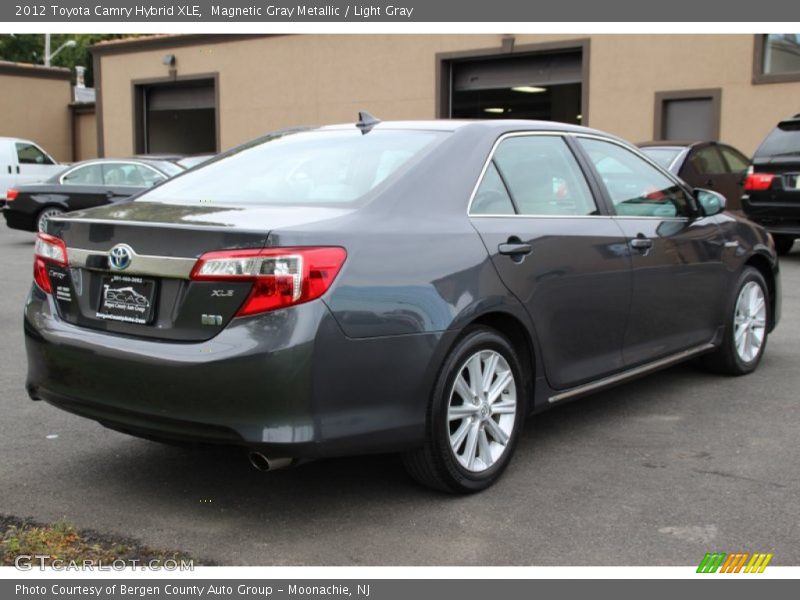 Magnetic Gray Metallic / Light Gray 2012 Toyota Camry Hybrid XLE