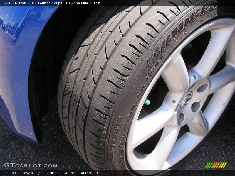 Daytona Blue / Frost 2003 Nissan 350Z Touring Coupe